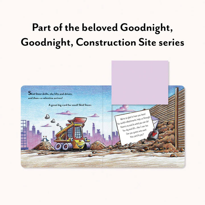 Construction Site: You're Just Right (A Valentine Lift-the-Flap Book) Board Book