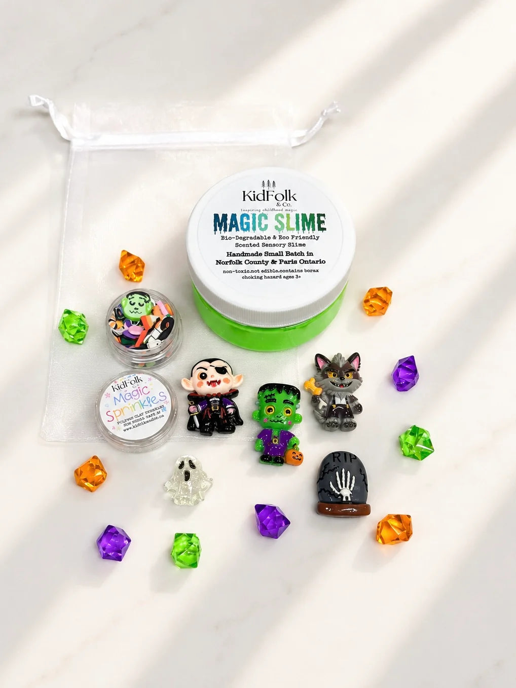 Mini Slime Kit- Halloween Theme