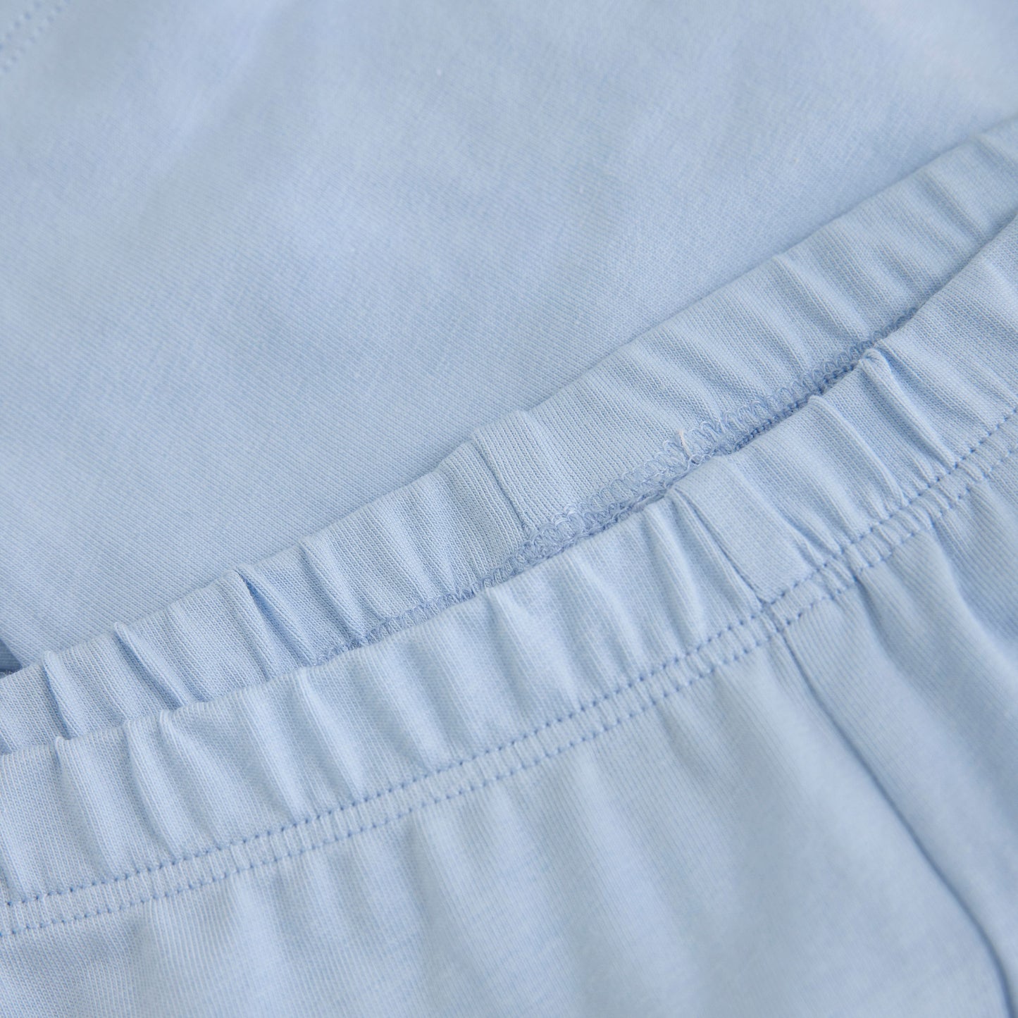 Powder Blue Biker Shorts