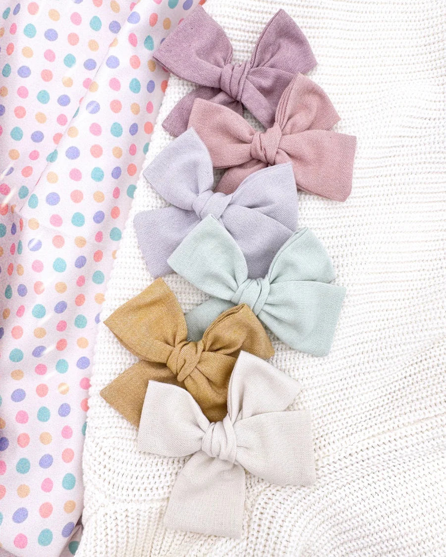 Linen Spring / Hand-Tied