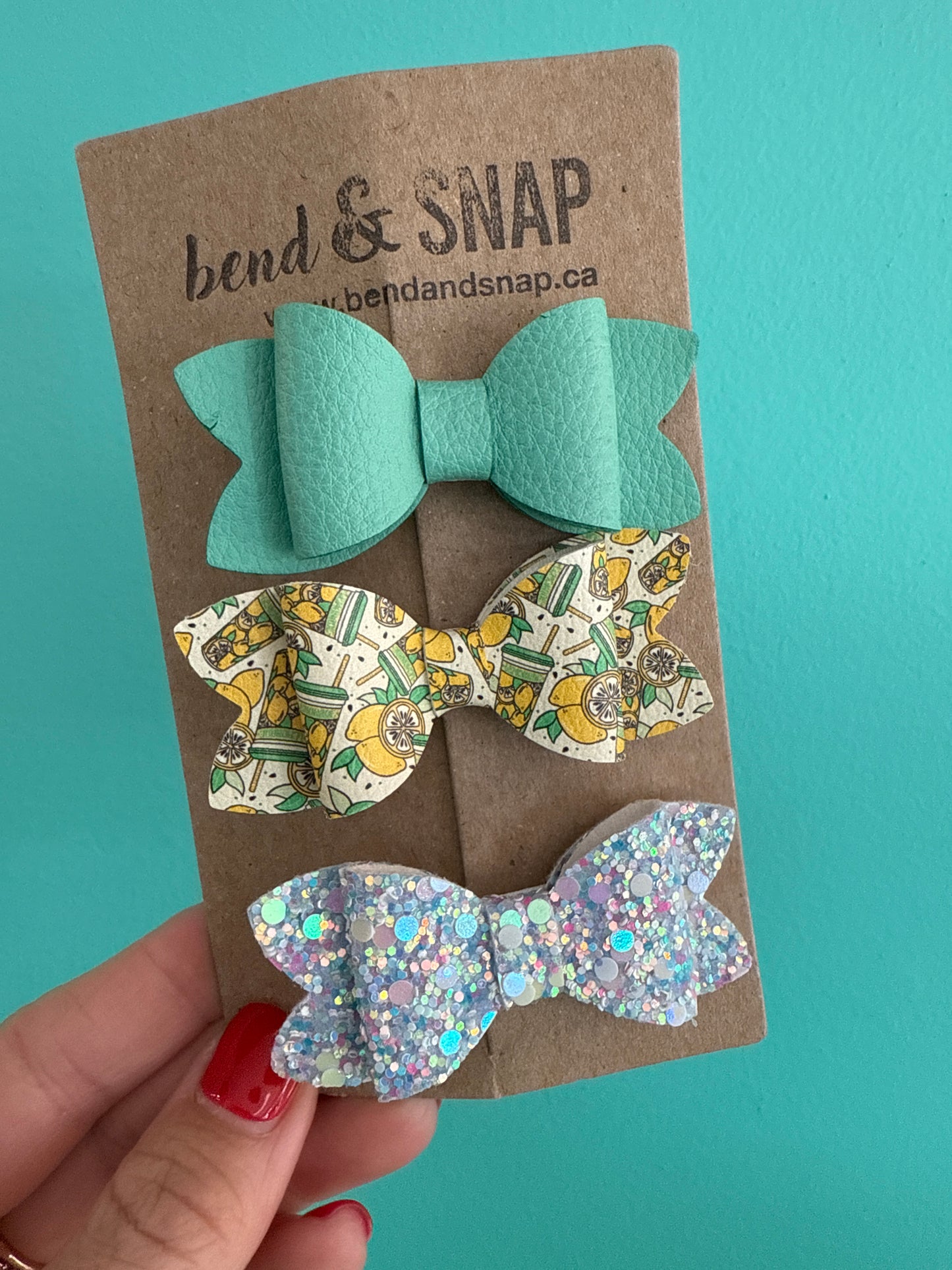 Teal-Lemonade-Ocean Glitter 3 Pack