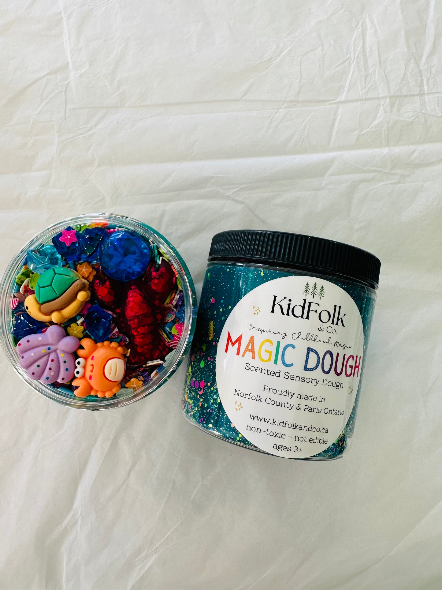 Teal Magic Dough