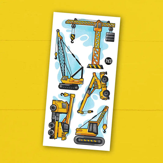 Construction Cranes Tattoos