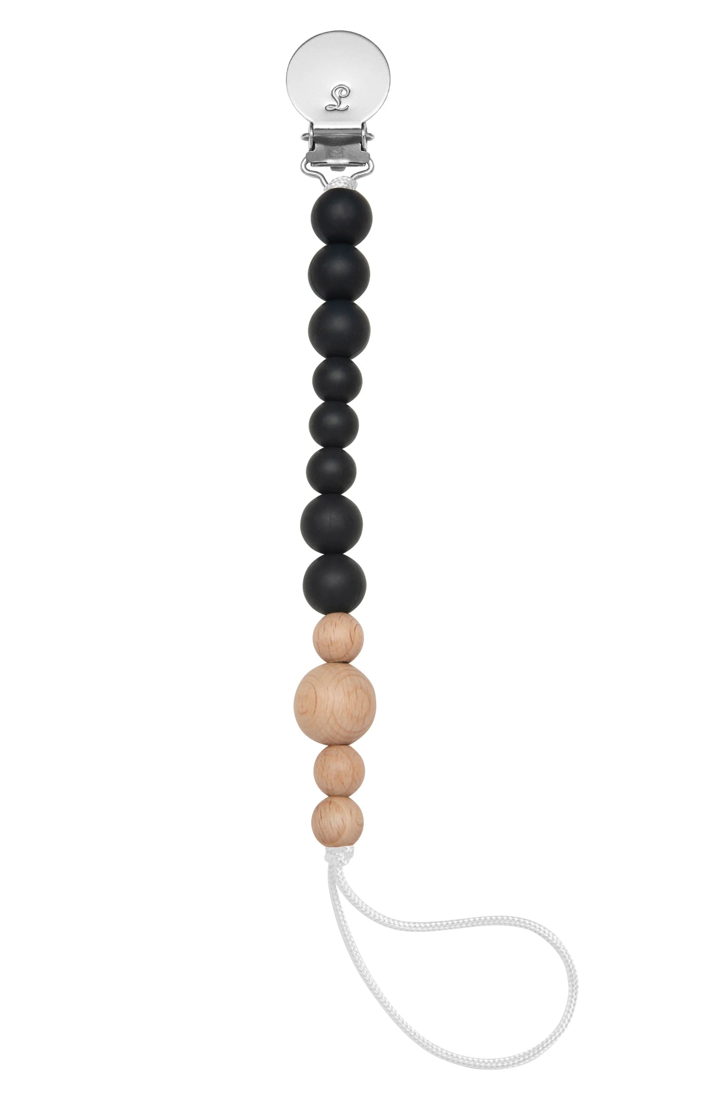 Black Colour Bock Pacifier Clip