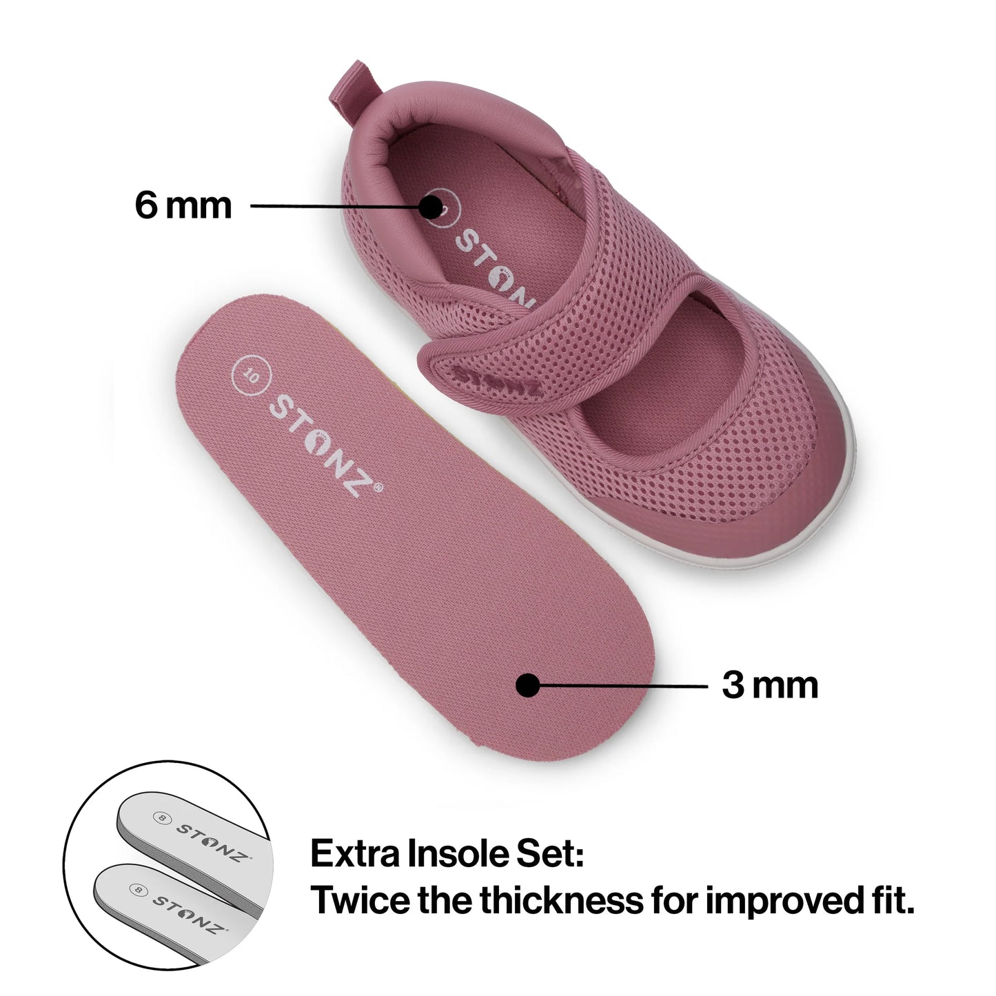 TODDLER Cruiser Mary Jane - Dusty Rose