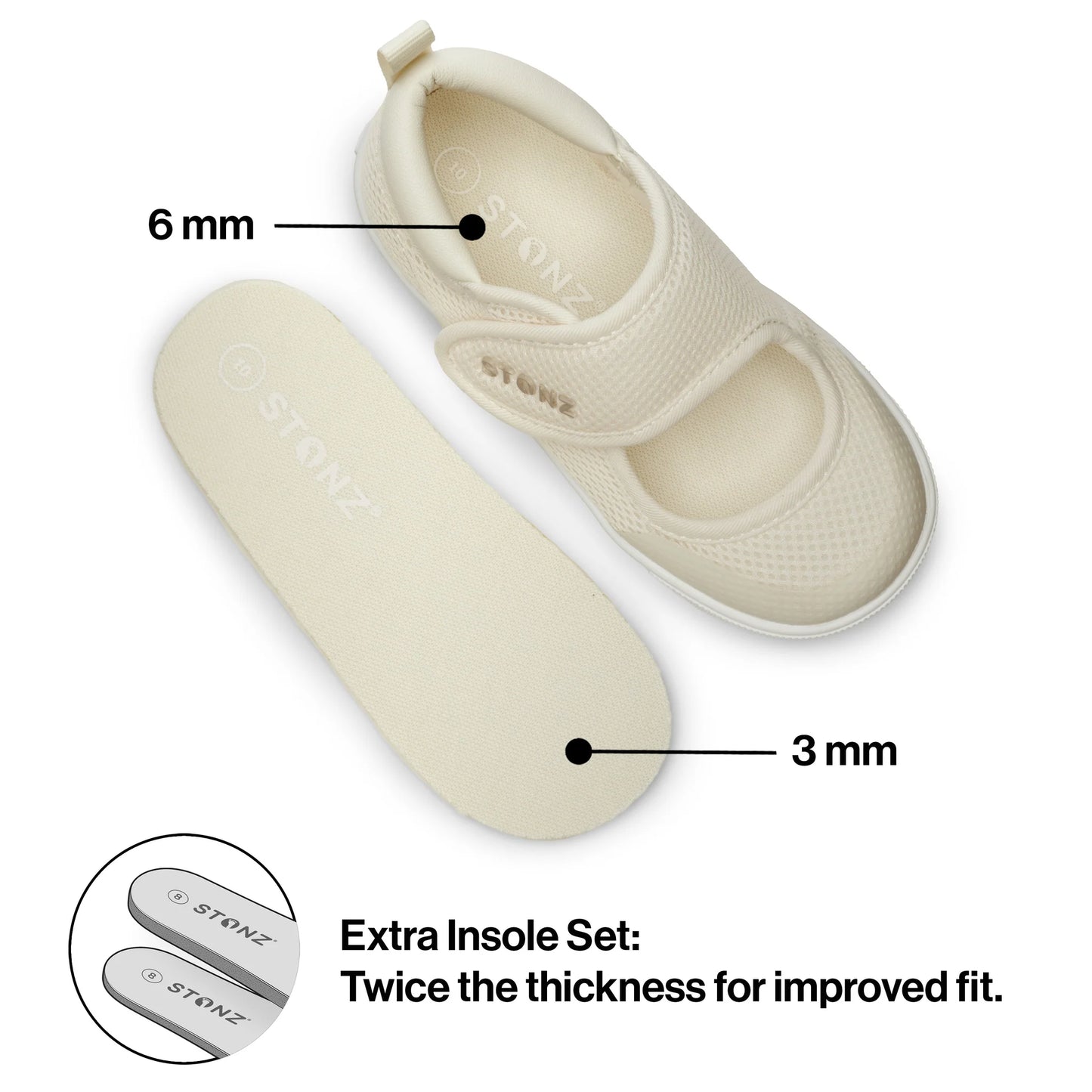 TODDLER Cruiser Mary Jane - Ivory