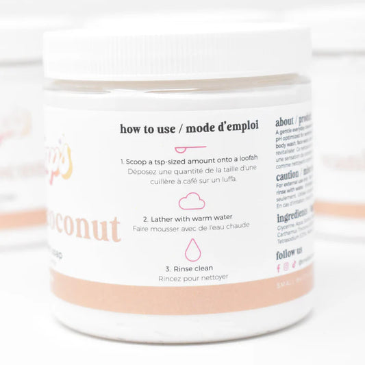 Vanilla Coconut Whipped Soap