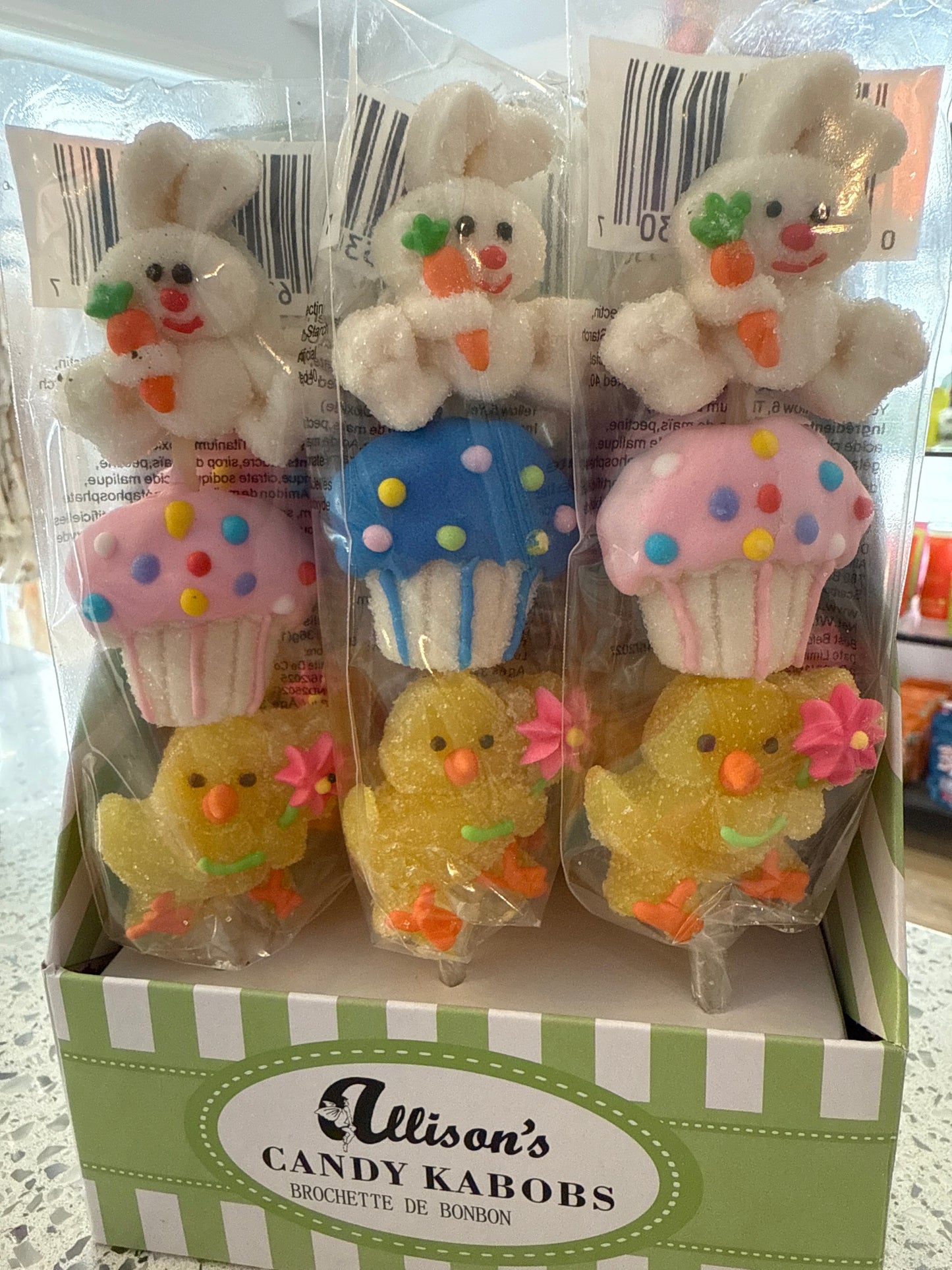Easter 3 pc Jelly kabob