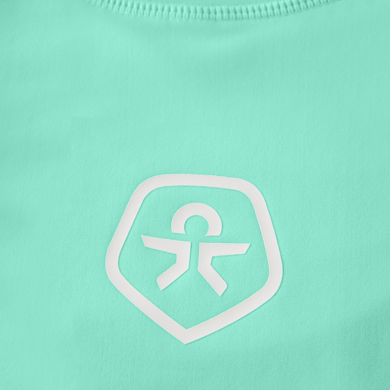 Aqua Short Sleeve Rashguard
