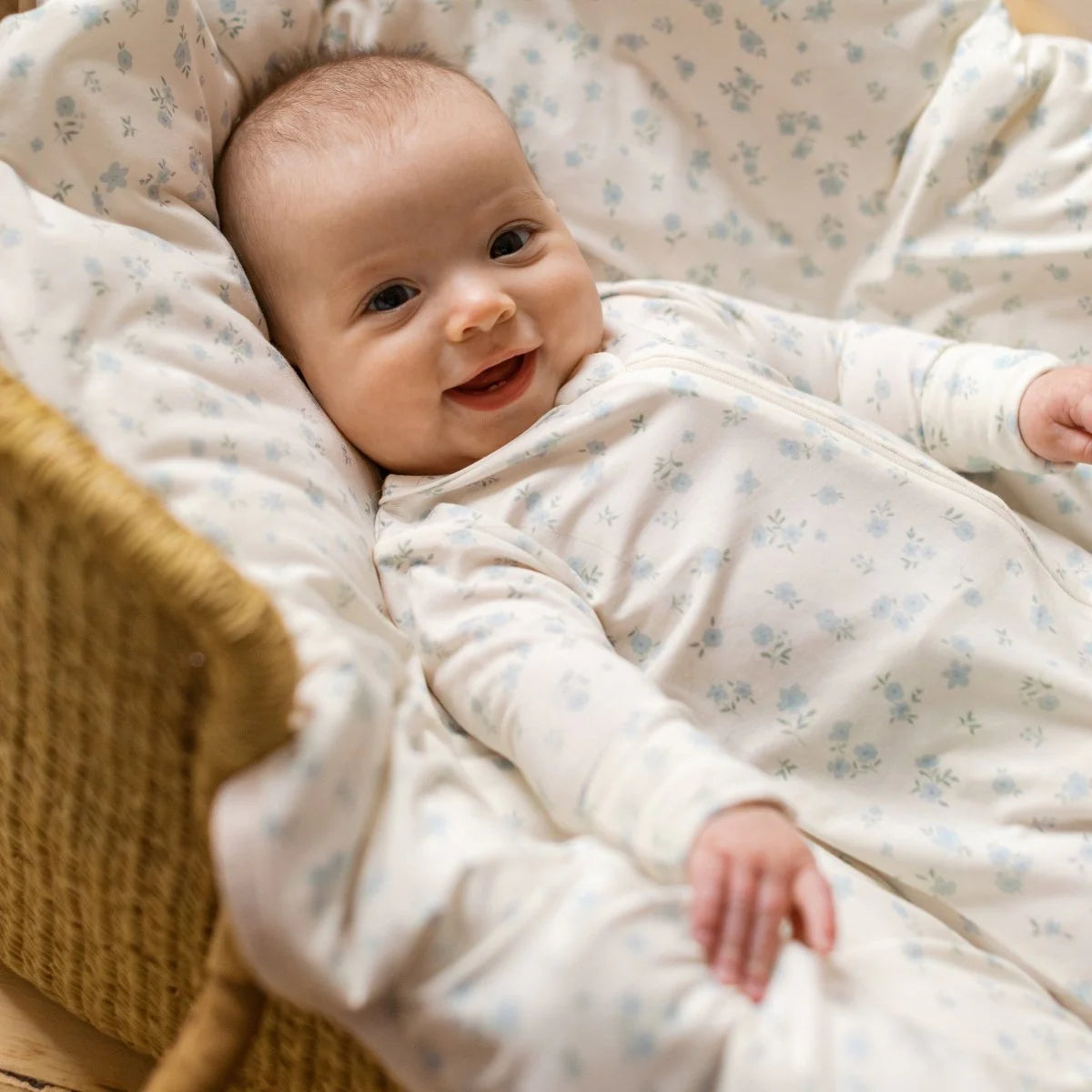 Blue Flowers Balloon Sleeper