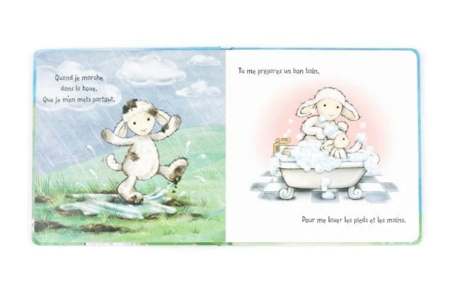 Agneau Timide Et Sa Maman French Book