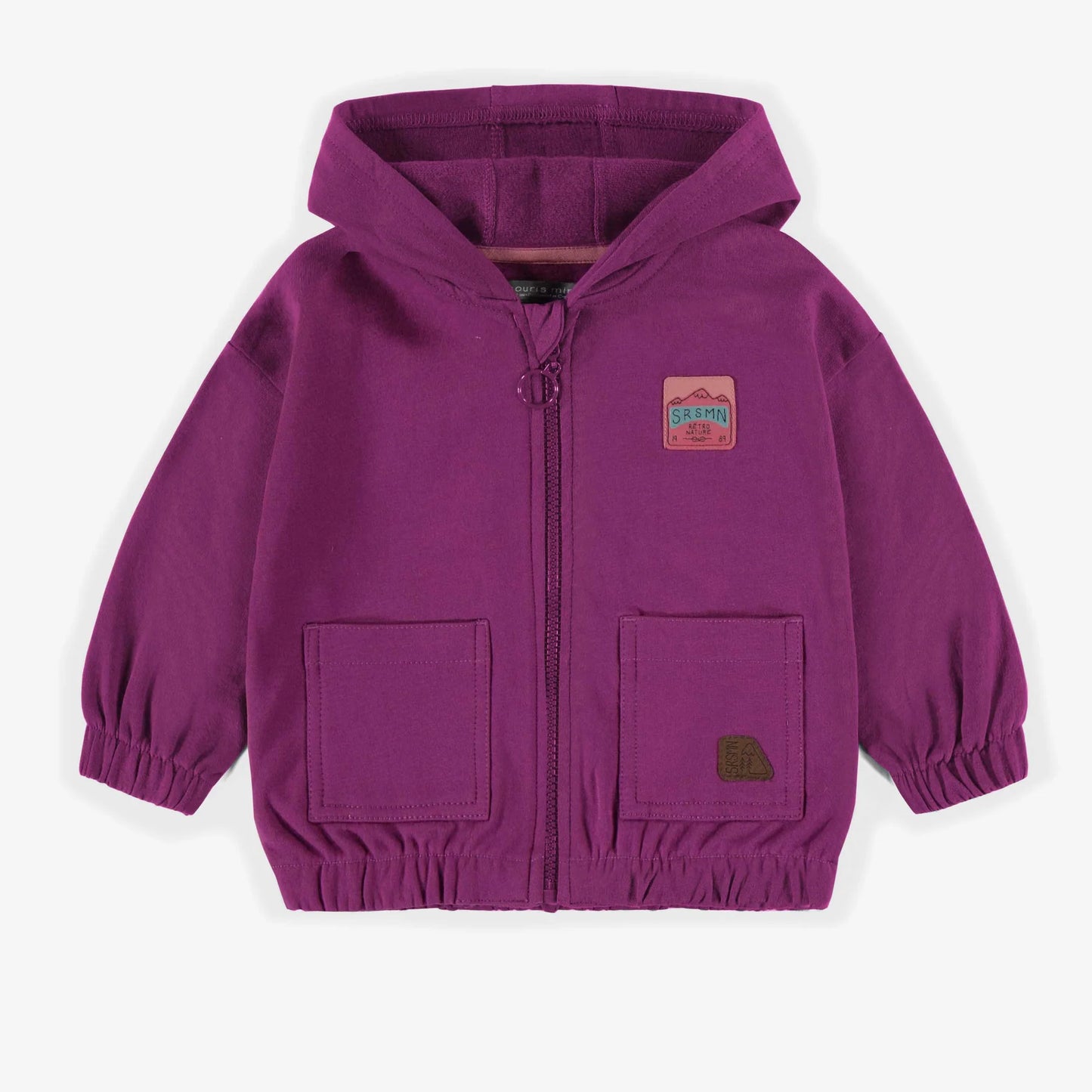Purple Jogger Zip Up Hoodies