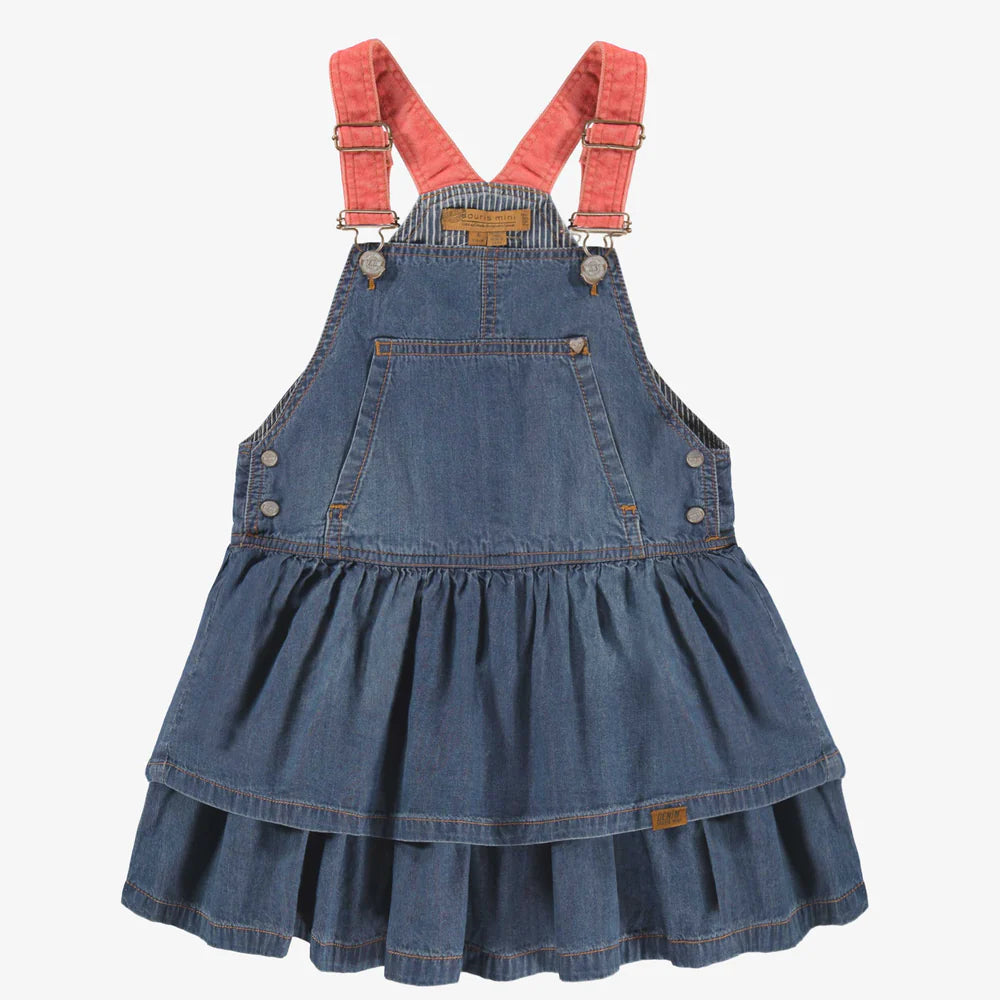 Blue Denim Jumper Dress