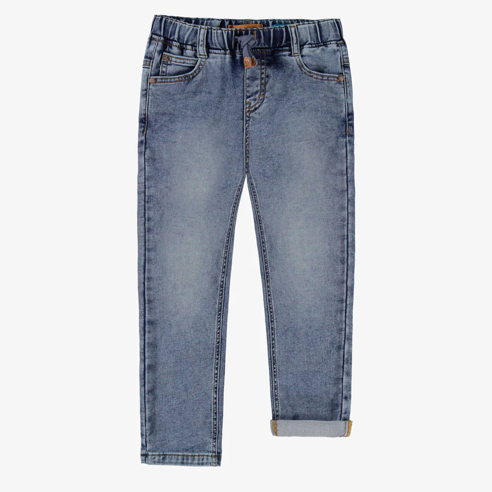 Kids Regular Fit Blue Jeans