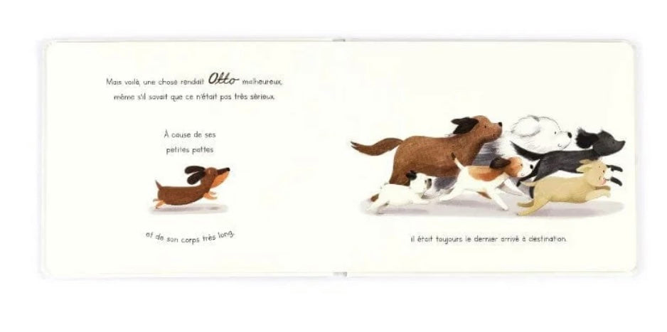 Otto Le Petit Chien Saucisse French Book