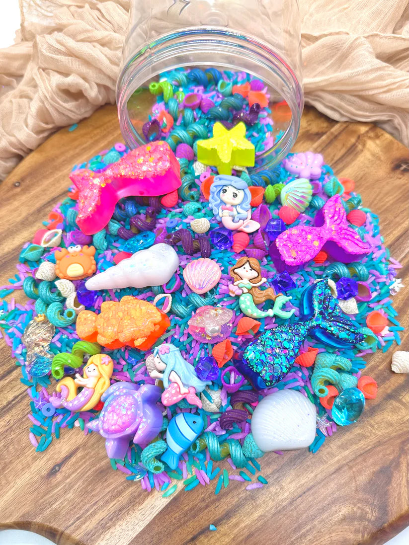 Mermaid Dump & Play Sensory Kit Mini