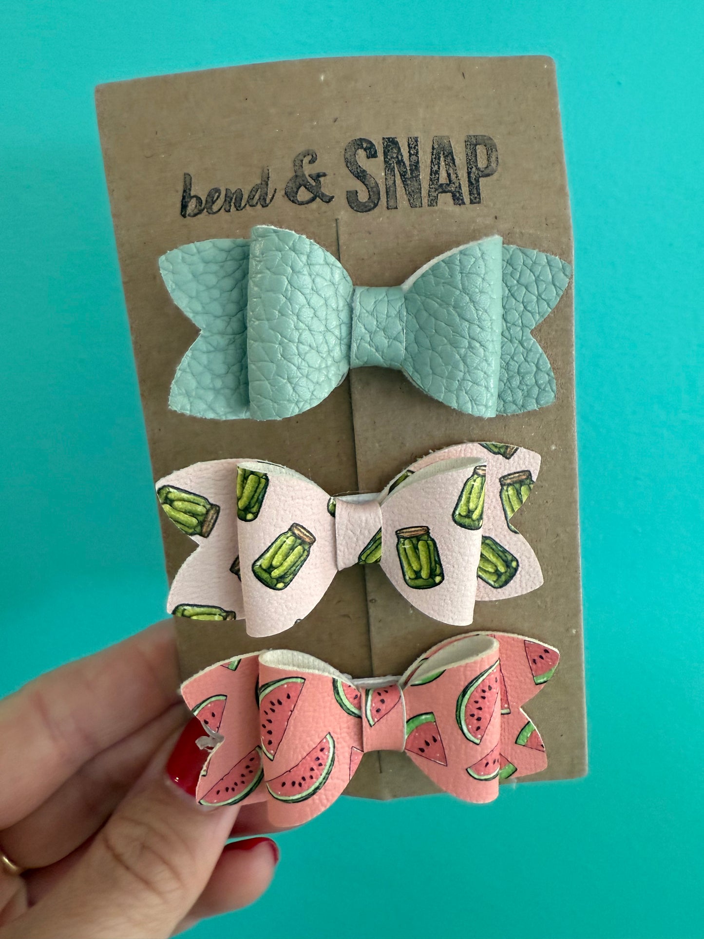 Grey/Green-Pickles-Watermelons 3 Pack