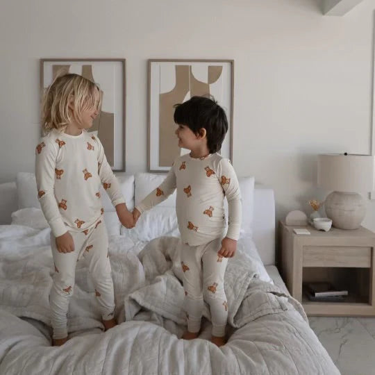 Bears Bamboo Two-Piece Pajamas