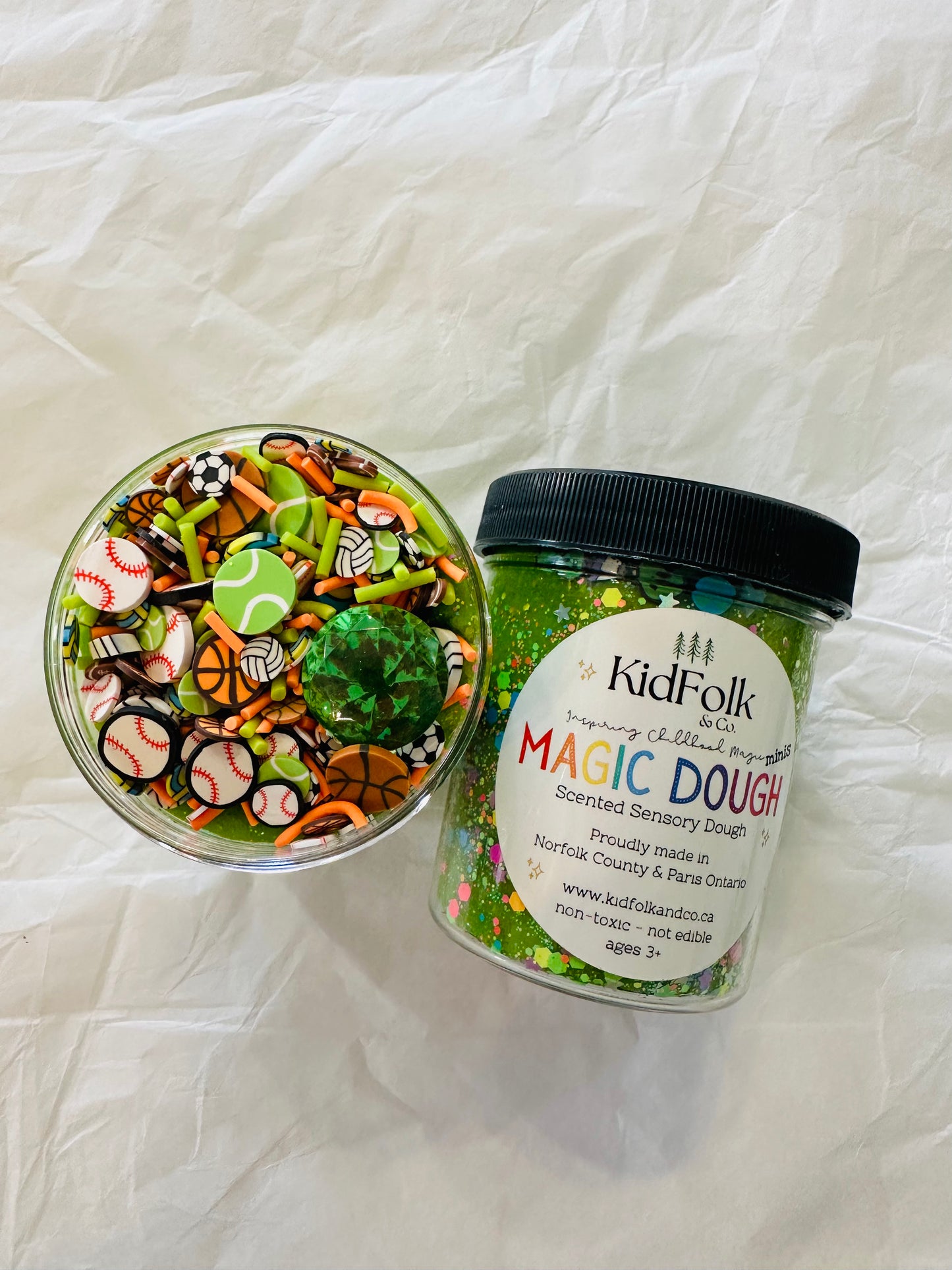 Lime Mini Magic Dough