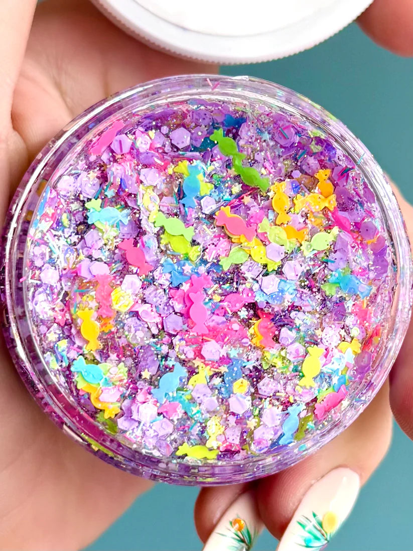 Sugar Rush Glittery Hair Gel