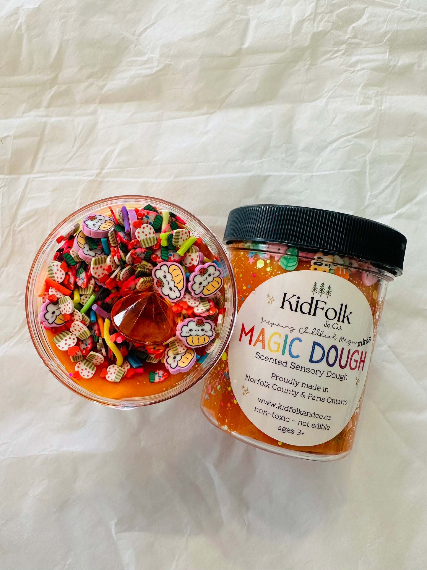 Orange Mini Magic Dough