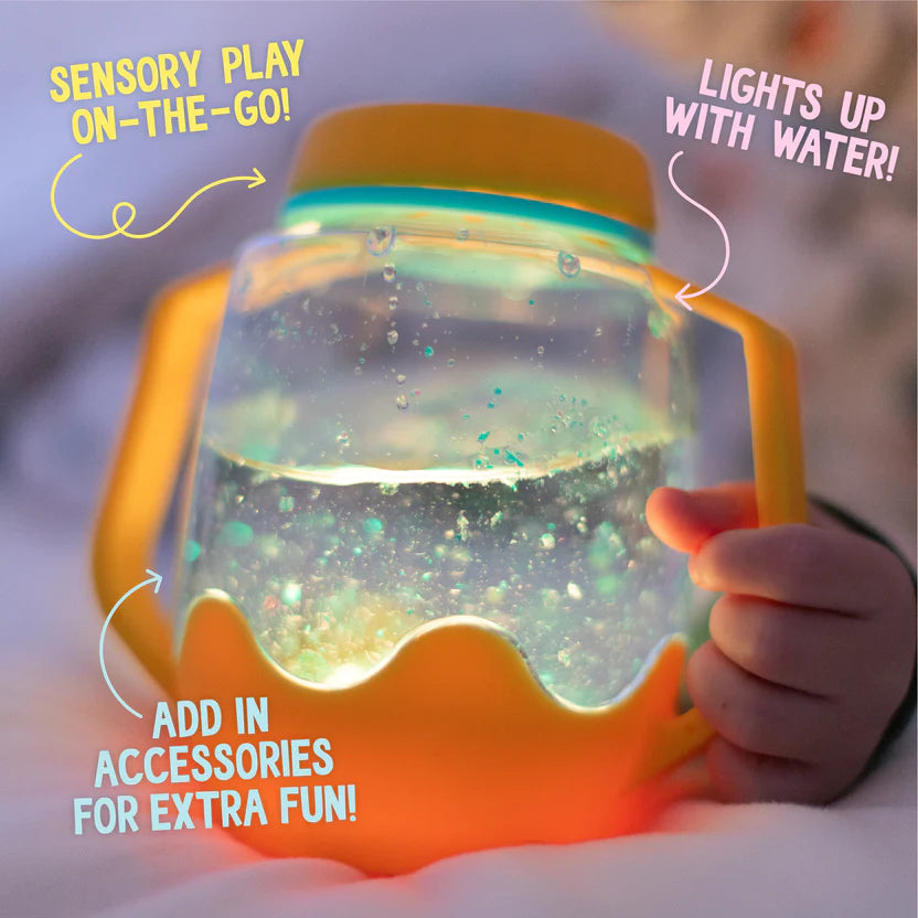 Dreamsicle Orange Light Up Jar