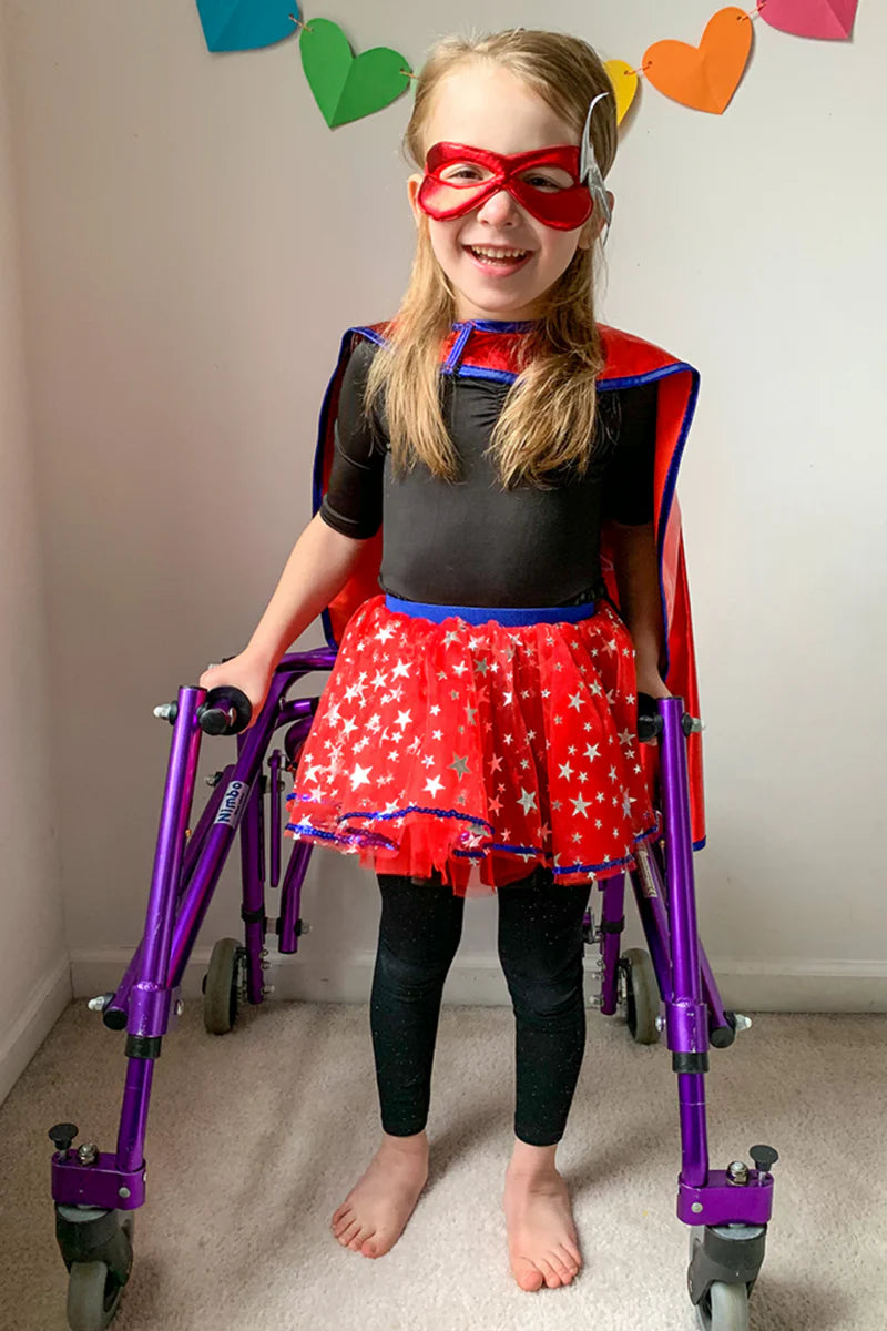 Superhero Tutu Cape and Mask Set (4-6)