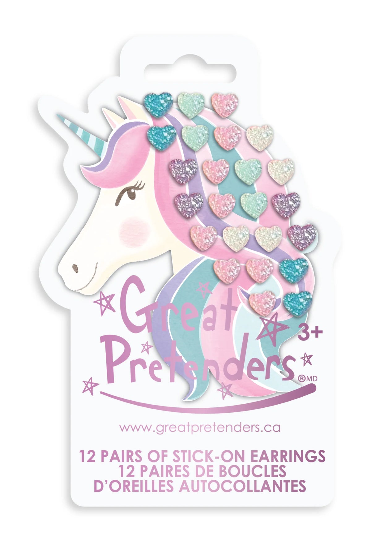 Rhinestone Royalty Sticker Earrings