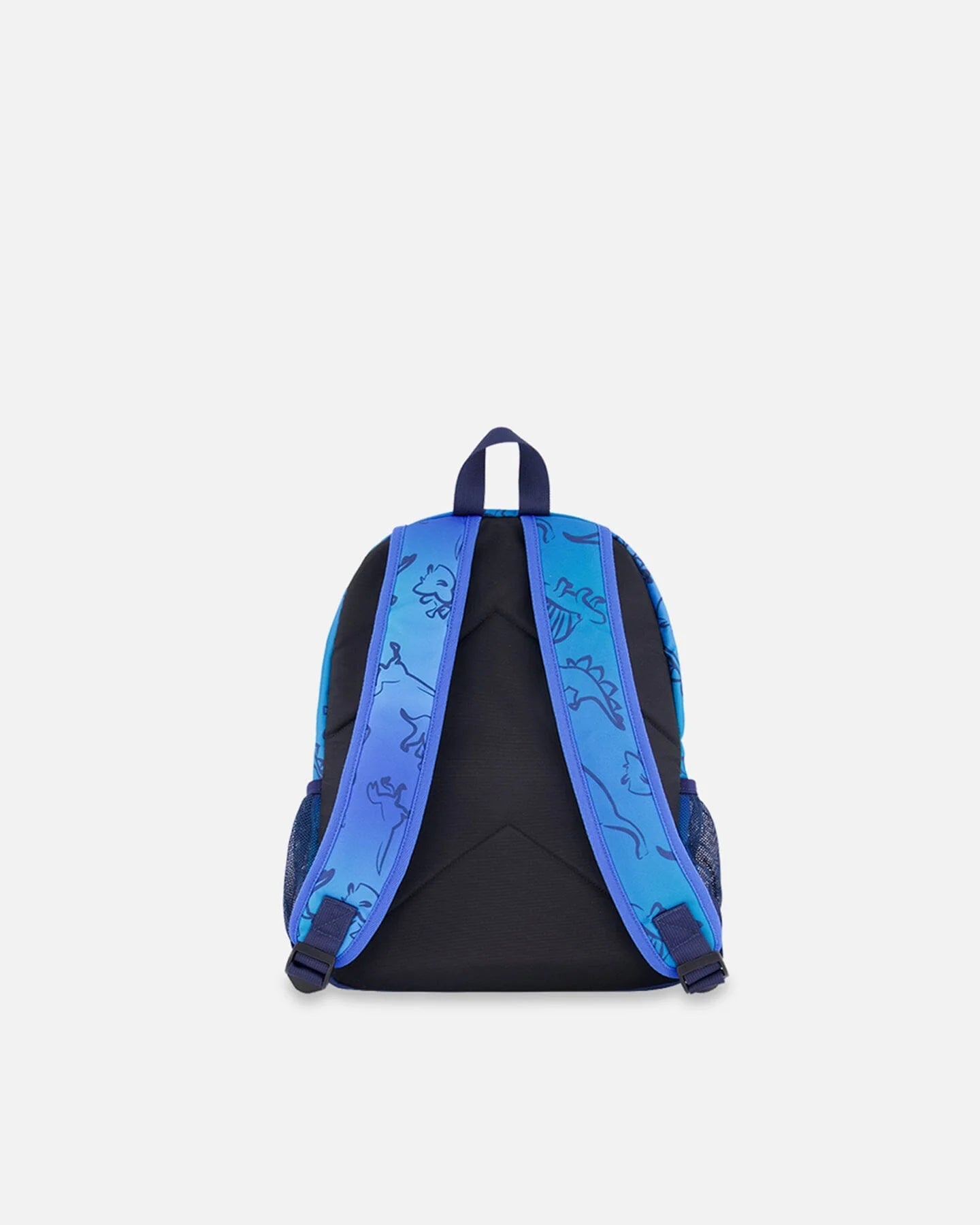 Little Kids Backpack Blue Gradient Dinosaur Print