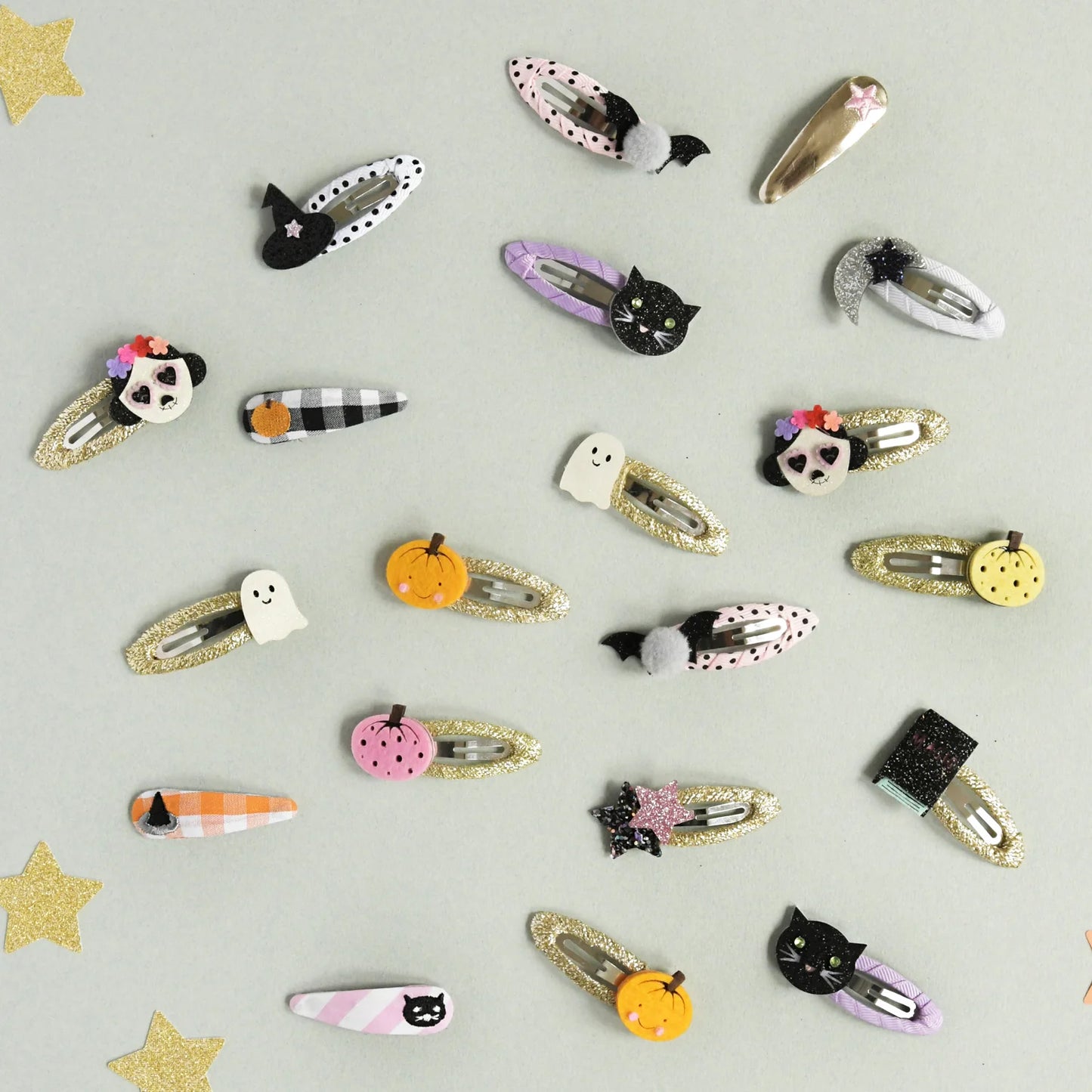 Witching Hour Glitter Clips