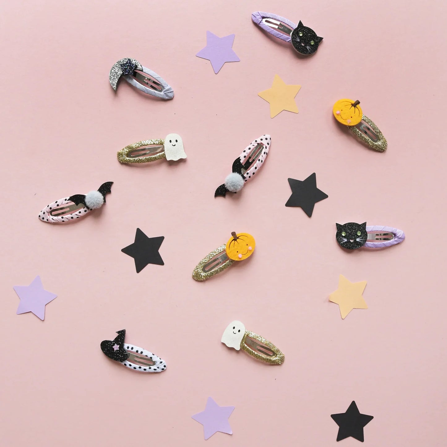 Witching Hour Glitter Clips