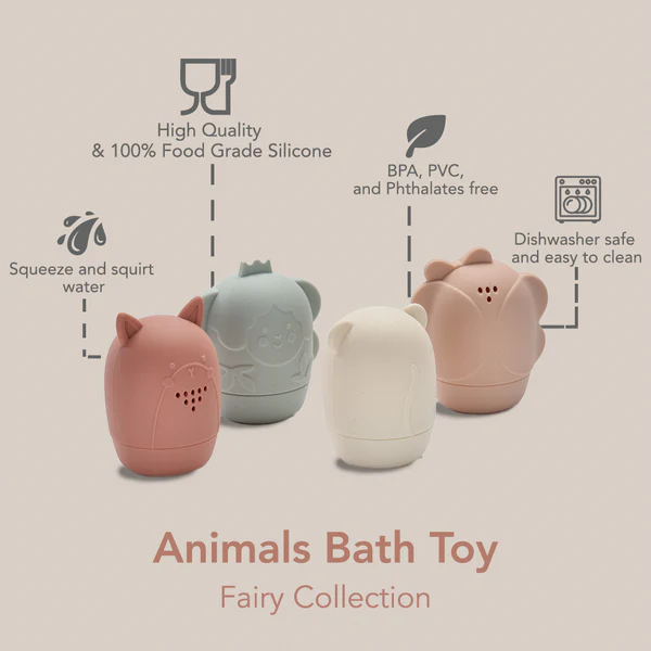 Animal Bath Toys Fairy Collection