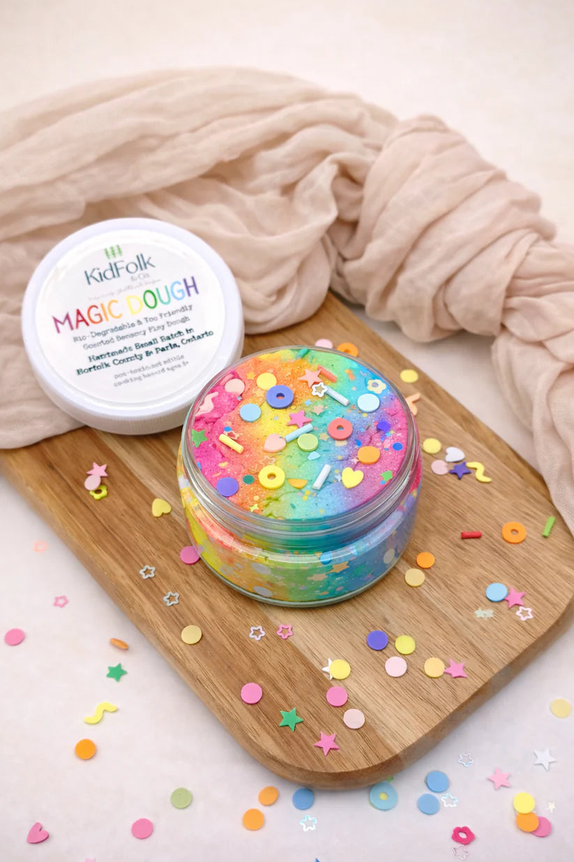 Magic Dough-Rainbow Swirl 4oz