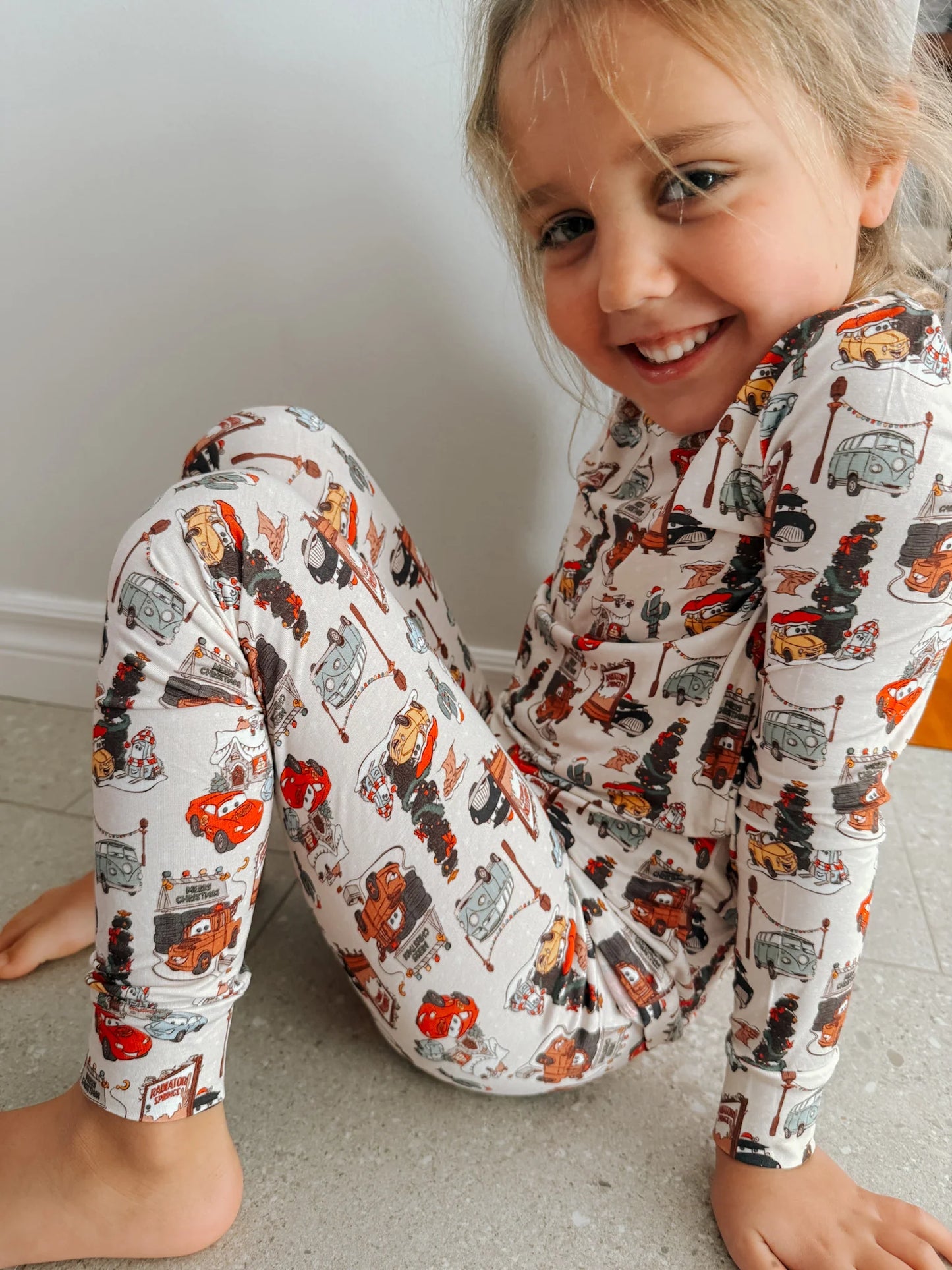Christmas Cars 2 Piece PJ