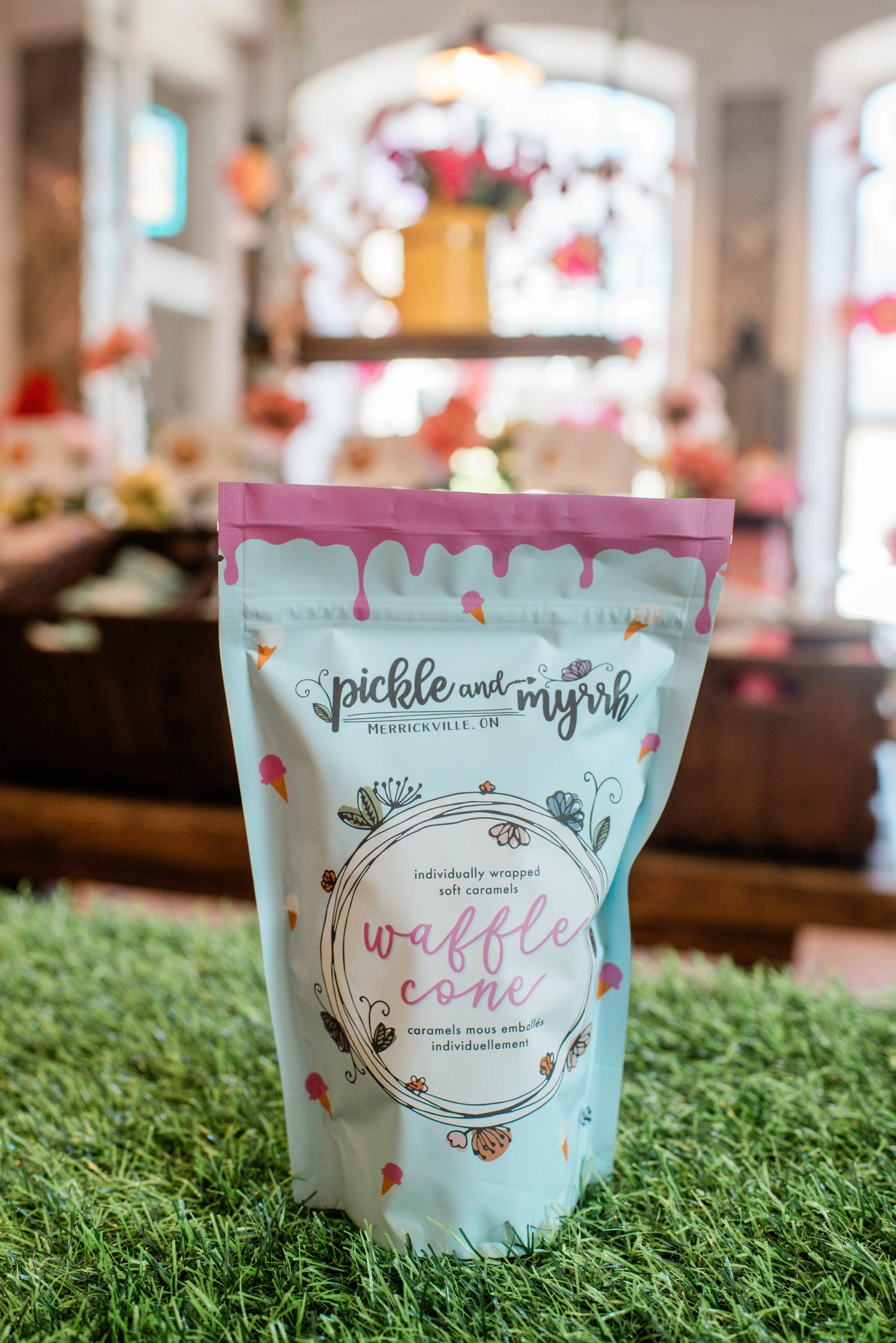 Waffle Cone Caramels