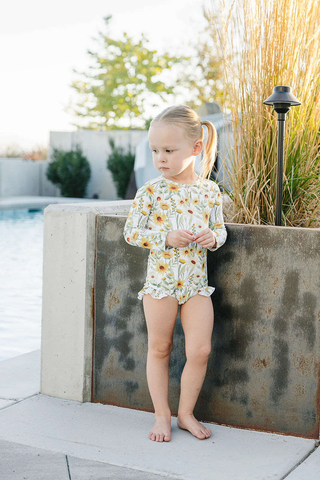 The "Brooklyn" Ruffle Rashguard Suit