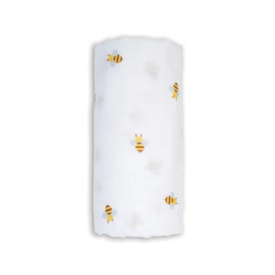 Bees - Muslin Swaddle