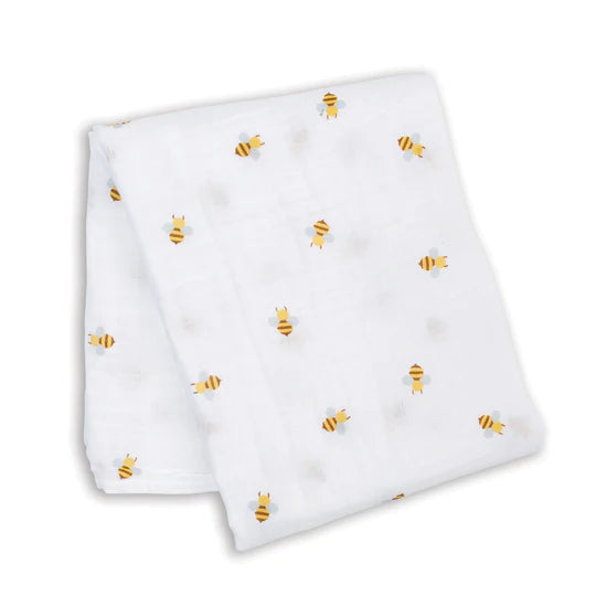 Bees - Muslin Swaddle