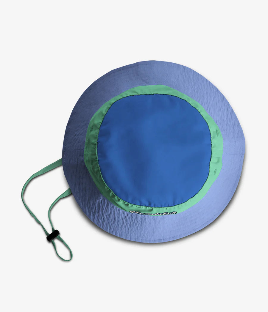 Lakeshore Nylon Bucket Hat Steel Blue