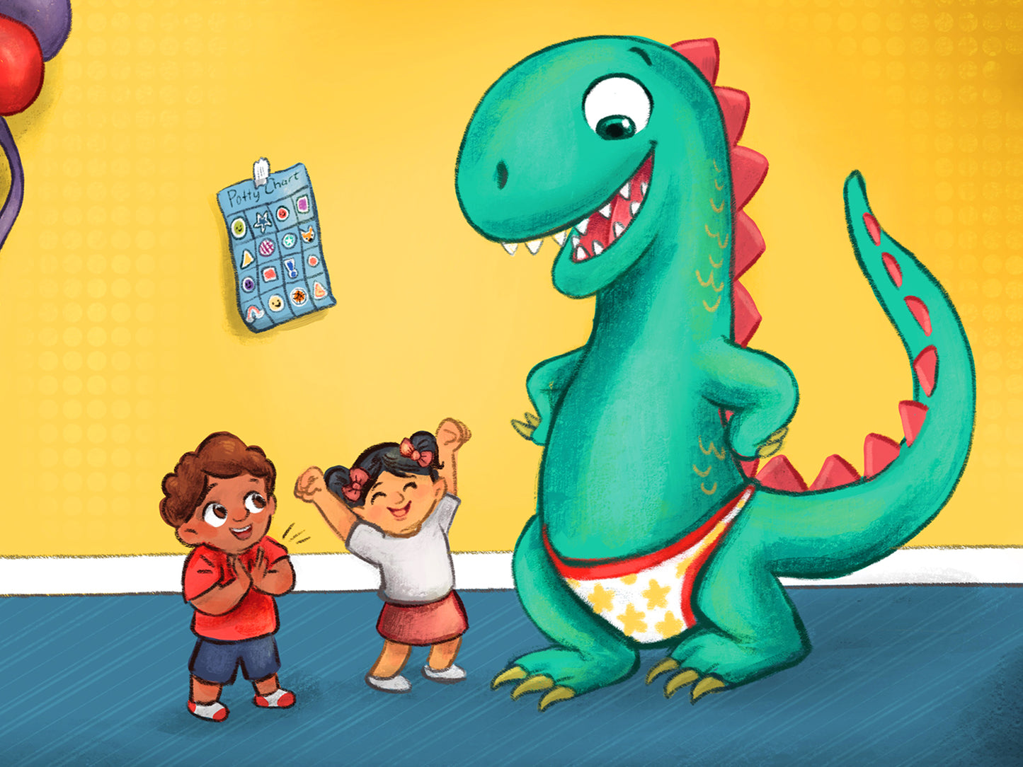 How to Potty Train a Dinosaur