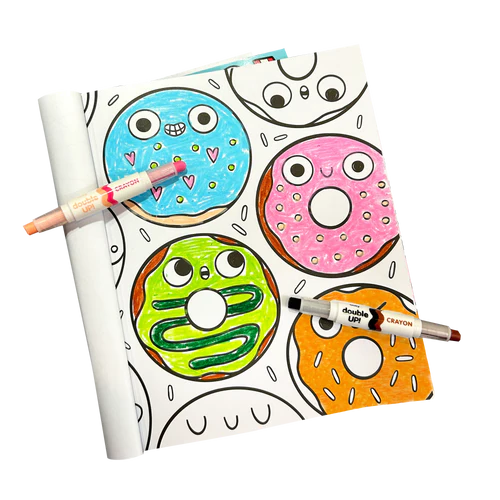 Double Up! Double-Ended Crayons - Set of 6