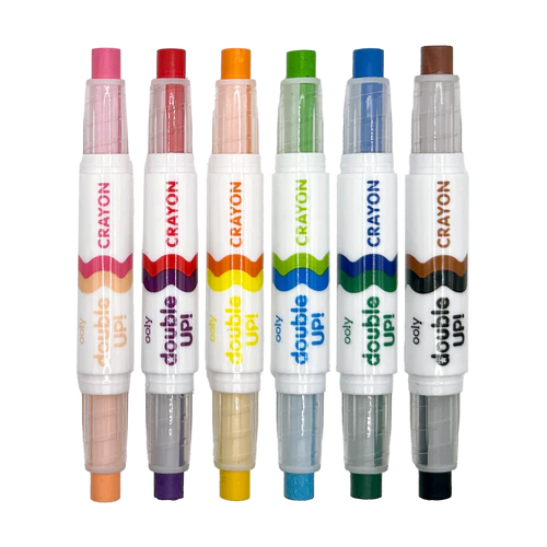 Double Up! Double-Ended Crayons - Set of 6