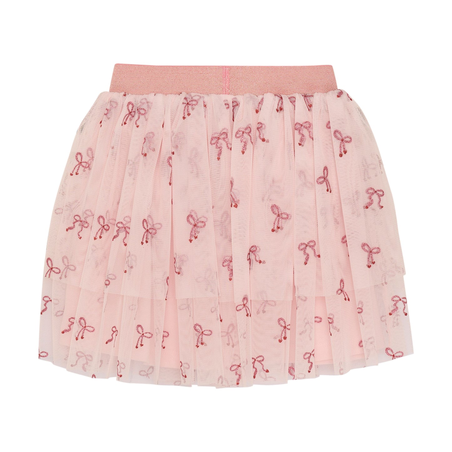Pink Glitter Bow Skirt
