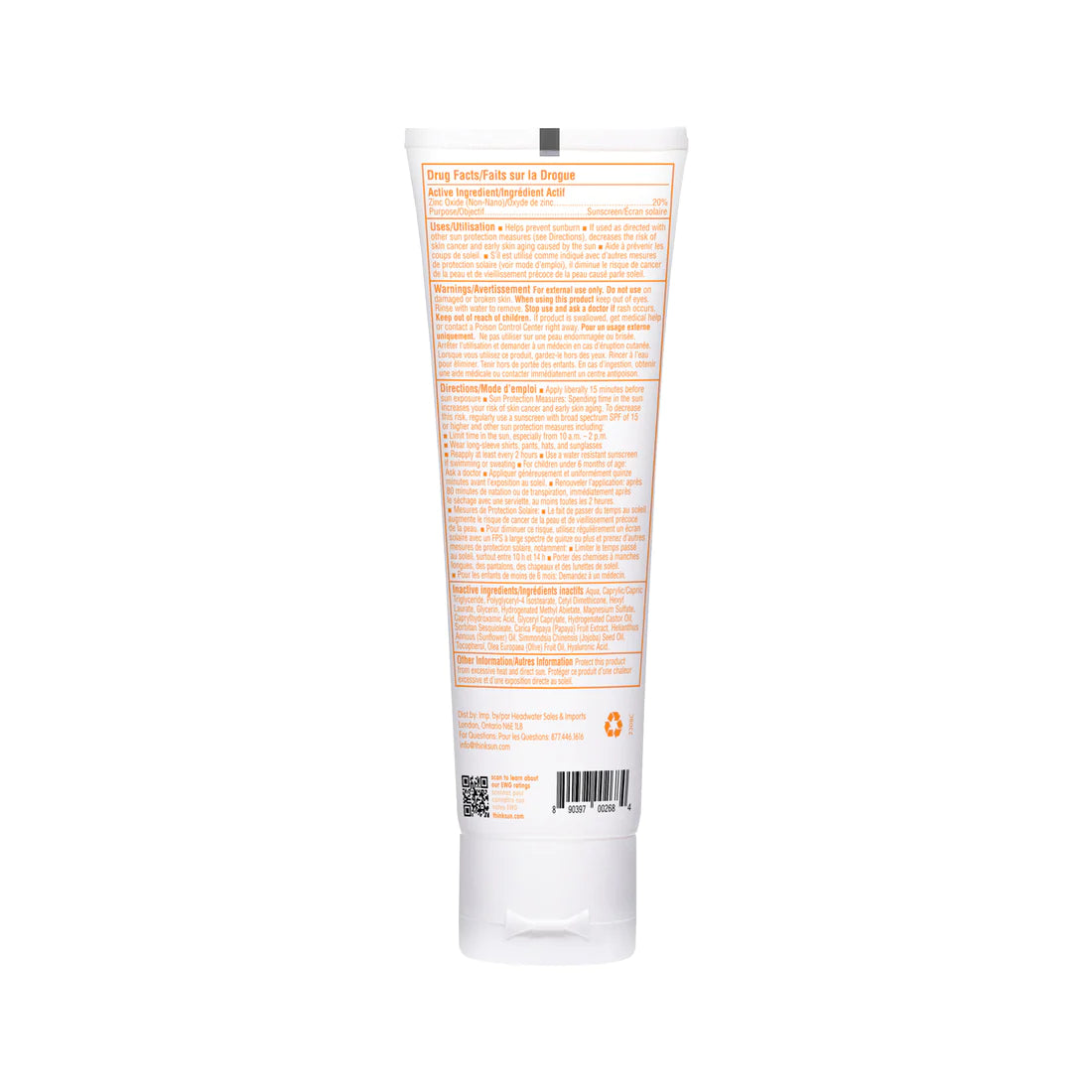 Baby Mineral Based Sunscreen Lotion SPF 50+ 89ml