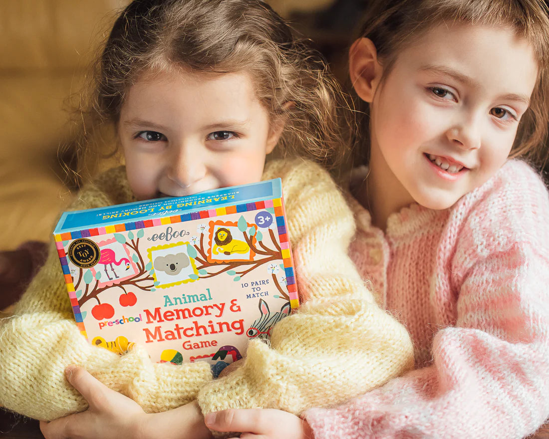 Pre-School Animal Memory & Matching Game