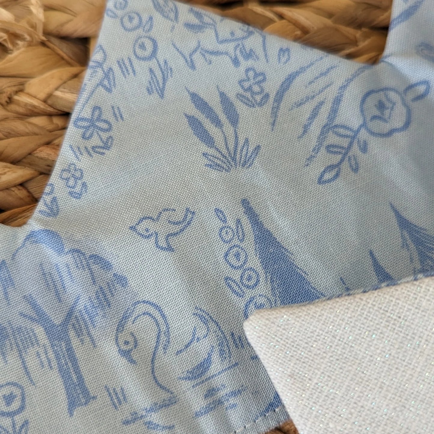 Metallic Blue Woodland Crown