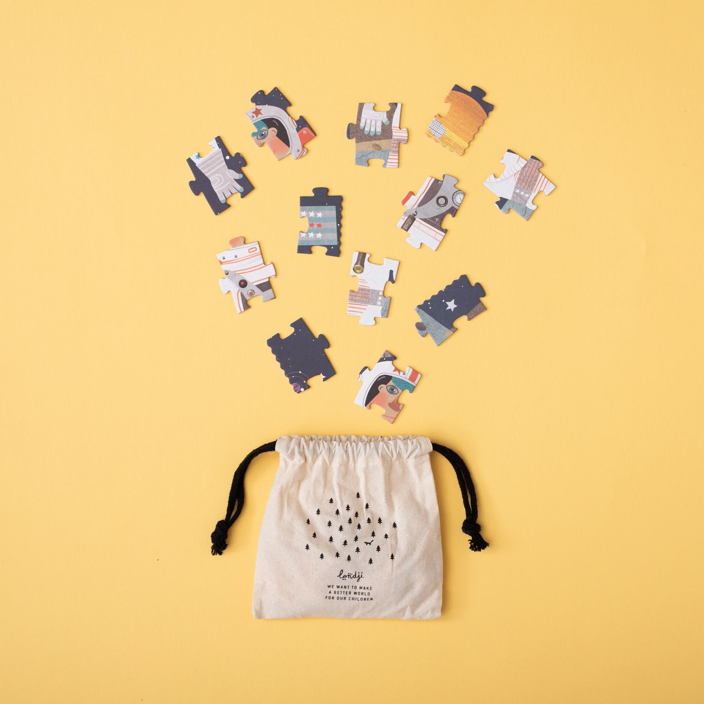 Astronaut pocket puzzle 36pc