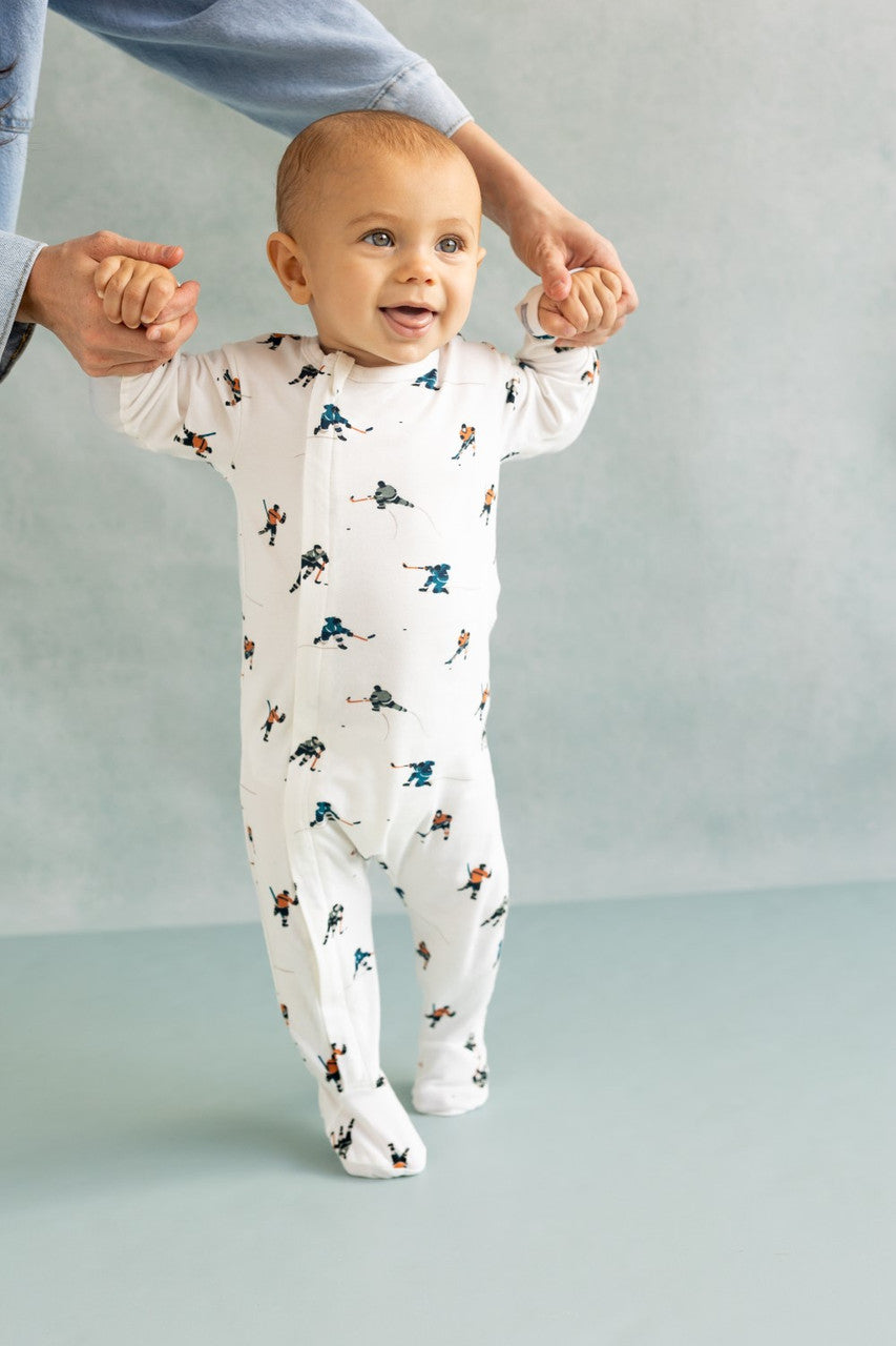 Hockey Cotton Modal Footie