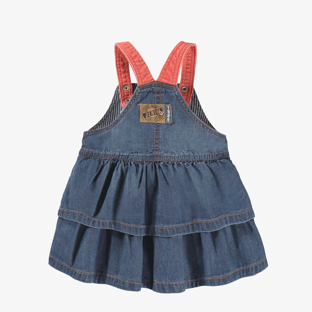 Blue Denim Jumper Dress