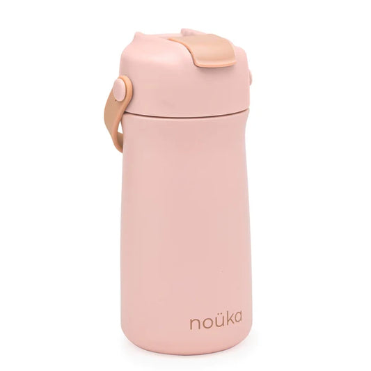 Stainless Steel Drinking Bottle 12 Oz Susan Collection - Soft Blush